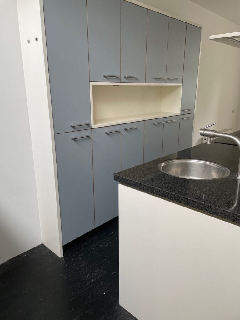 Keuken lichtblauw