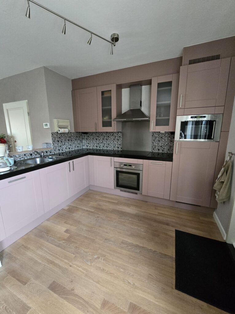Roze keuken